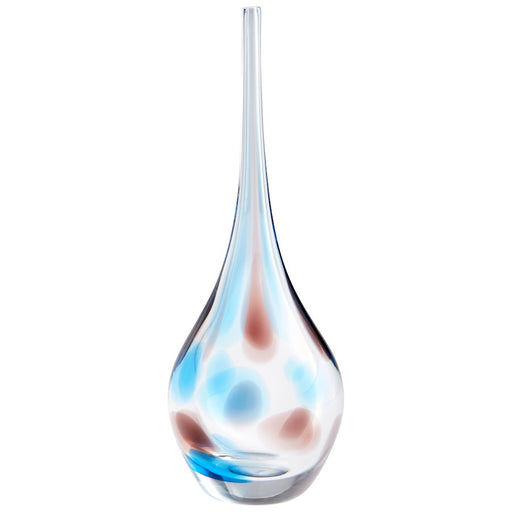 Cyan Design Large Pandora Vase, Amber/Blue