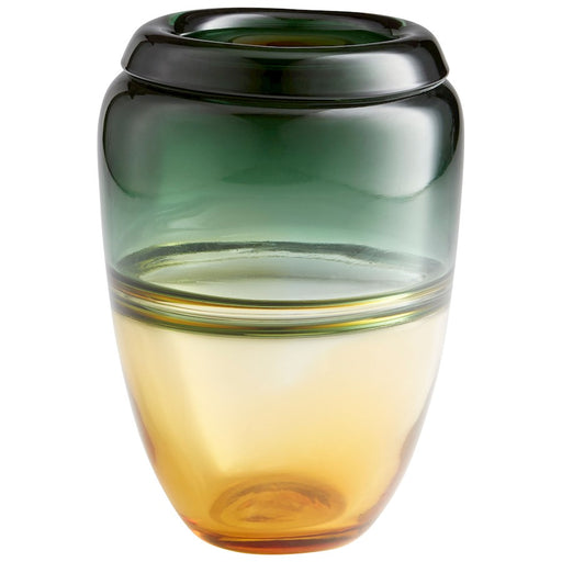 Cyan Design Small Callisto Vase, Amber/Green
