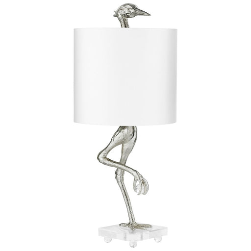 Cyan Design Ibis Table Lamp, Silver Leaf