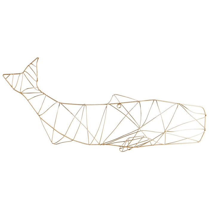 Cyan Design Humpback Wall Art, Gold