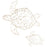 Cyan Design Soft Shell Wall Art, Gold
