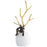 Cyan Design Thinking Tree Sculpture, Bronze/Gold/White