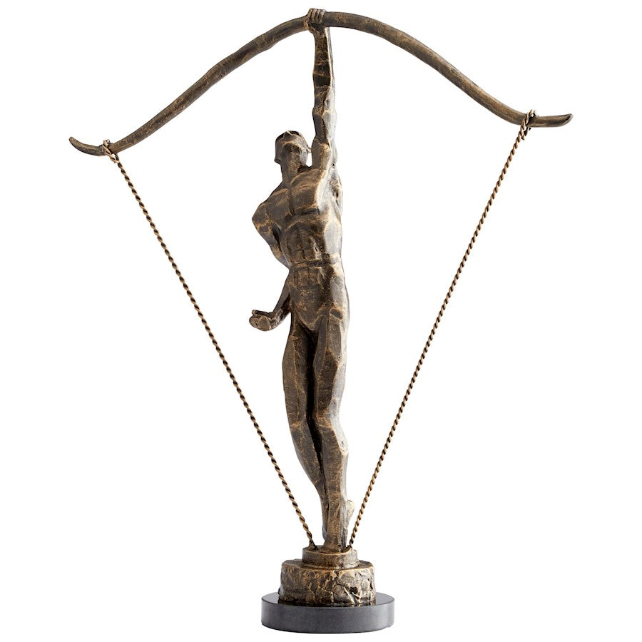 Cyan Design Bowman Sculpture, NATURAL IRON