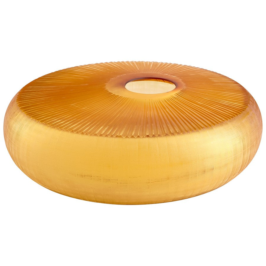 Cyan Design Sun Flower 14" Vase, Amber