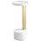 Cyan Design Kodiak Side Table, Gold/White