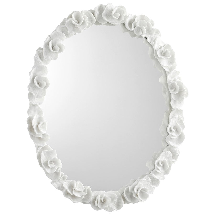 Cyan Design Gardenia Mirror, White