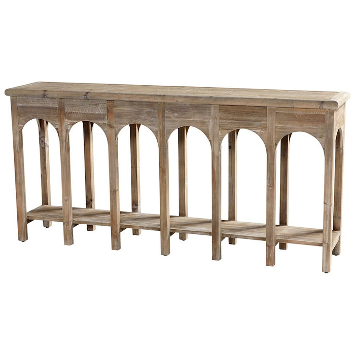 Cyan Design Sardinia Console Table, Weathered Pine