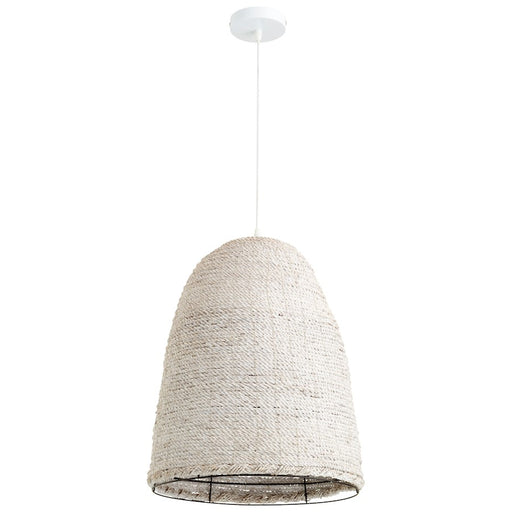 Cyan Design Dedal 1 Light Pendant, White