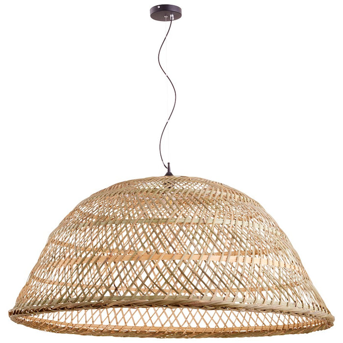 Cyan Design Vessel 1 Light Pendant, BAMBOO