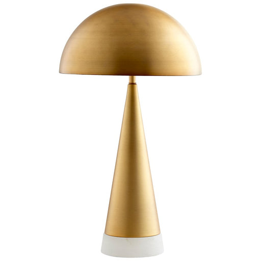 Cyan Design Acropolis Table Lamp, Aged Brass
