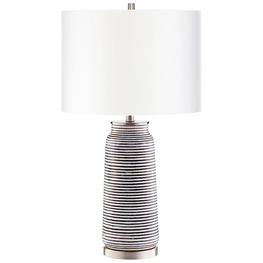Cyan Design Bilbao Table Lamp, Satin Nickel