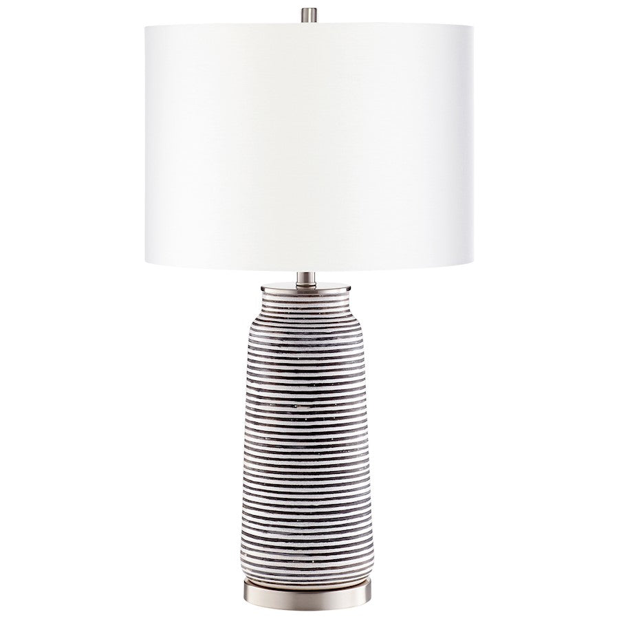 Cyan Design Bilbao Table Lamp, Satin Nickel