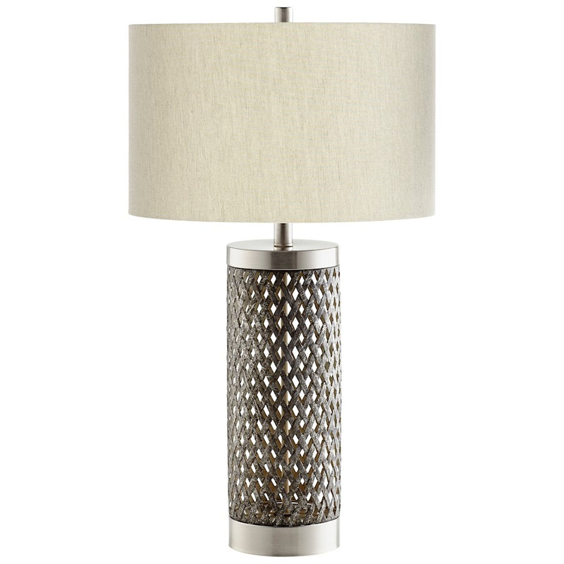 Cyan Design Fiore Lamp, Satin Nickel