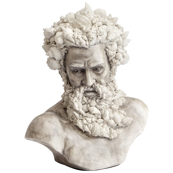 Cyan Design Poseidon Sculpture, Grey