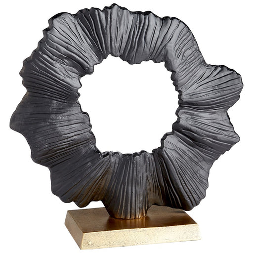 Cyan Design Acadia Sculpture, Aged Brass/Black