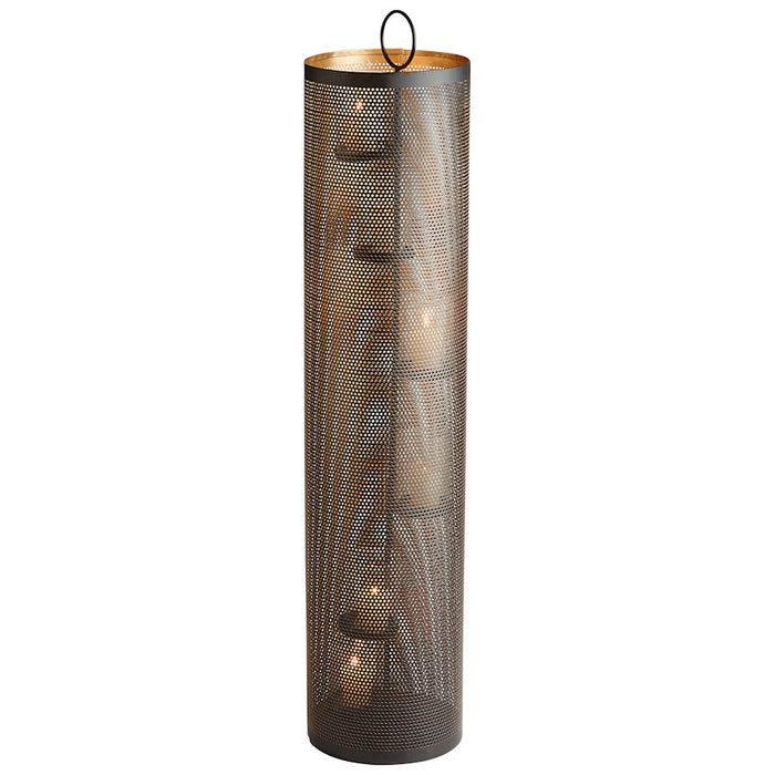 Cyan Design Soledad Candleholder, Graphite/Gold