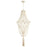 Cyan Design Ambiante Pendant, Antique French White