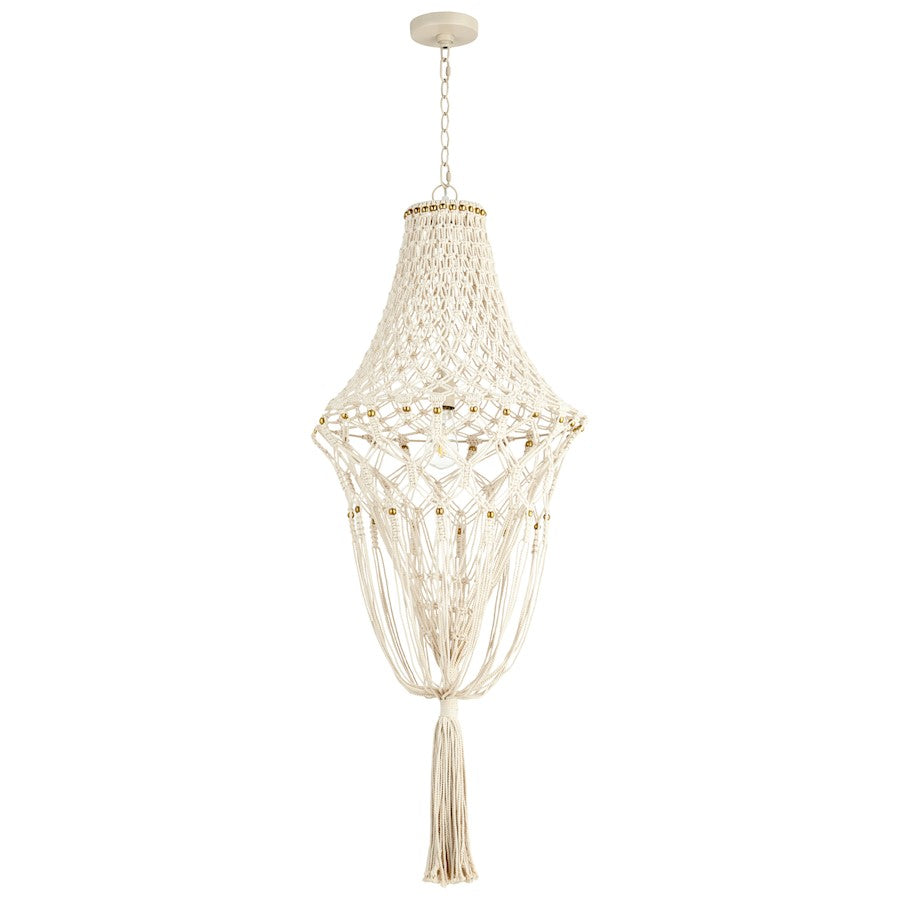 Cyan Design Ambiante Pendant, Antique French White