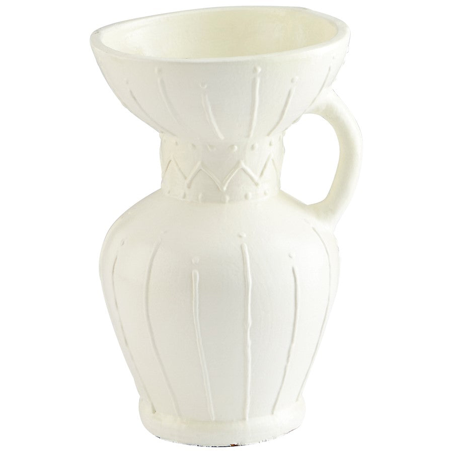Cyan Design Ravine Vase, White
