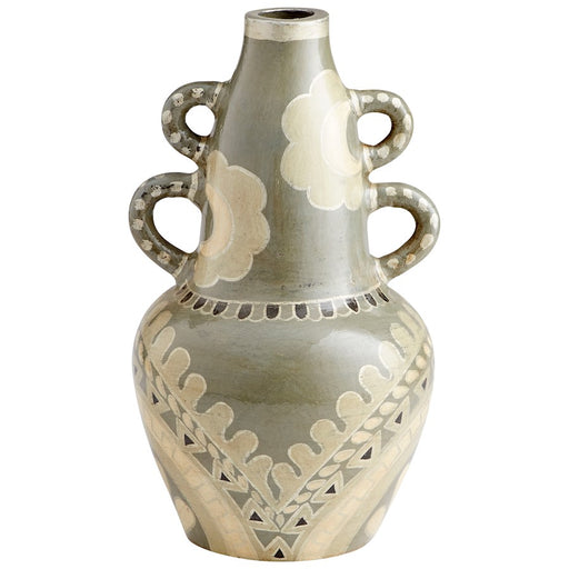 Cyan Design Rocky Valley Vase, Olive Green