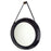 Cyan Design Round Venster Mirror, Blue