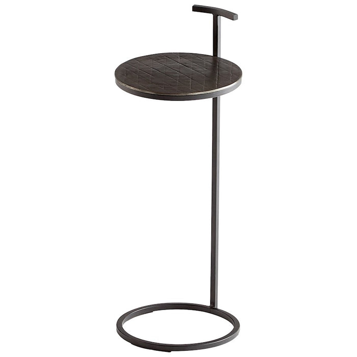 Cyan Design Audrey Side Table, Antique Brass/Black