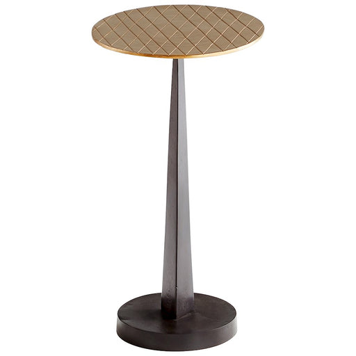Cyan Design Beauvais Side Table, Aged Brass/Black