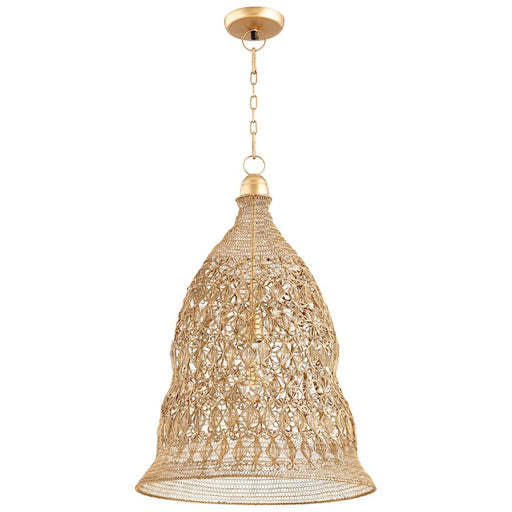 Cyan Design Elvia Pendant, Aged Brass