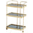 Cyan Design Taverna Bar Cart, Antique Brass