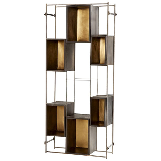 Cyan Design Patagonia Etagere, Gold/Grey