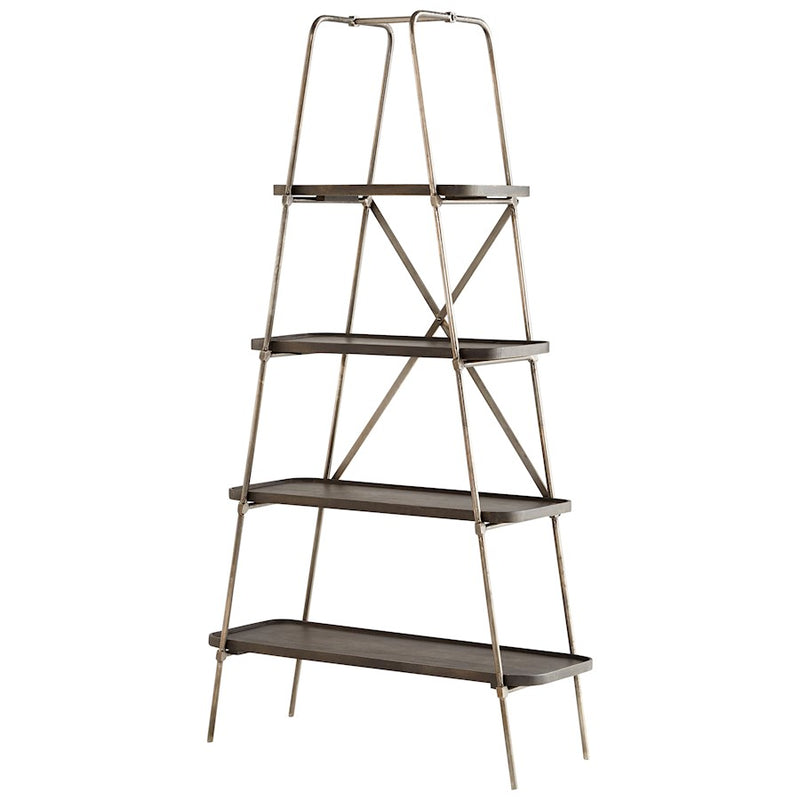 Cyan Design Fortress Etagere, Raw Iron/Grey