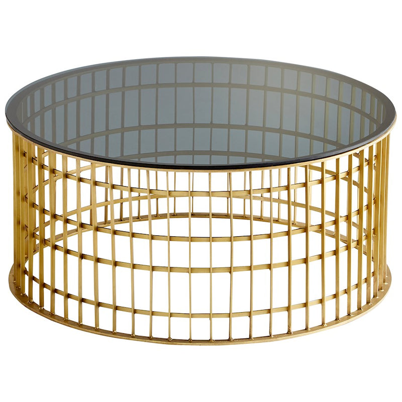 Cyan Design Kingdom Coffee Table, Antique Brass