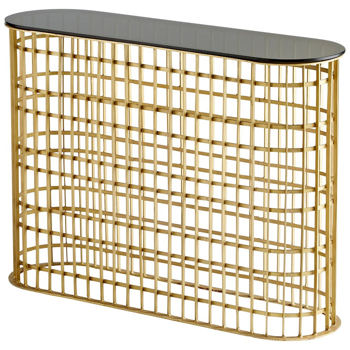 Cyan Design Kingdom Console Table, Antique Brass