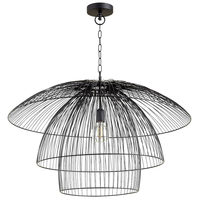 Cyan Design Canopy Pendant, Matte Black