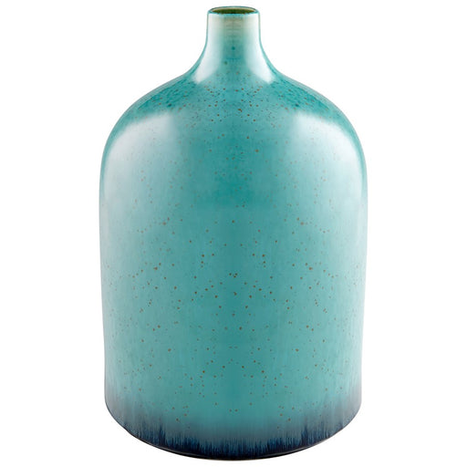 Cyan Design Native Gloss Vase, Turquoise Glaze