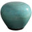 Cyan Design Native Gloss Stool, Turquoise Glaze