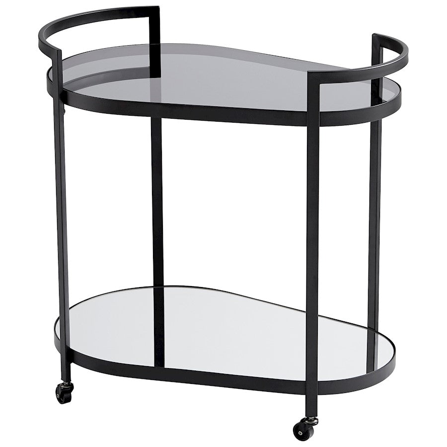 Cyan Design Cosmo Bar Cart, Black