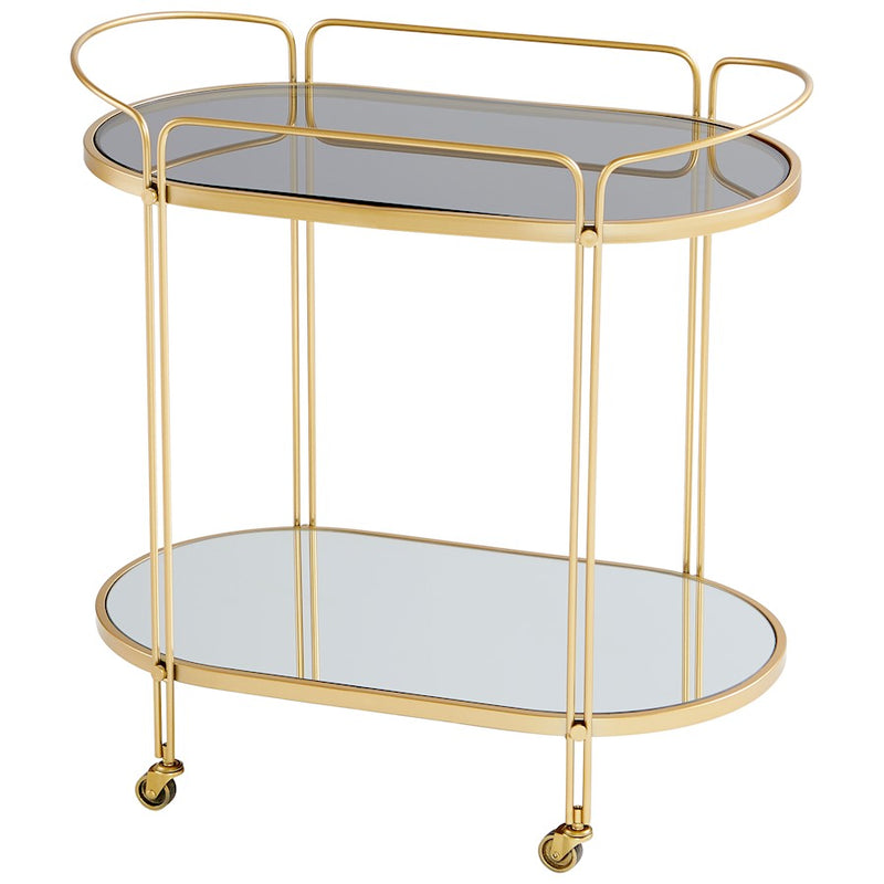 Cyan Design Motif Bar Cart, Gold