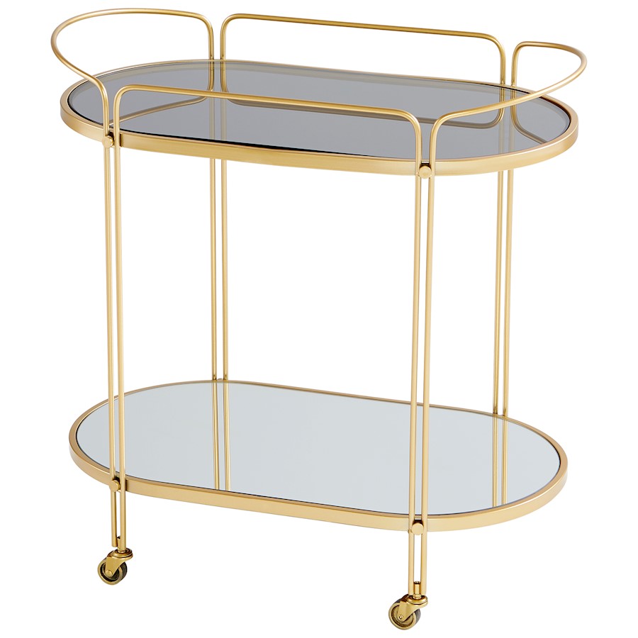 Cyan Design Motif Bar Cart, Gold