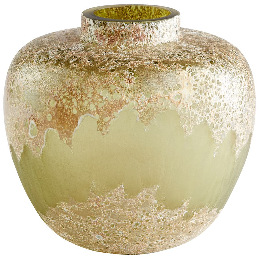 Cyan Design Alkali 8" Vase, Forest Stone
