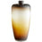 Cyan Design Jaxon Vase, Amber Swirl