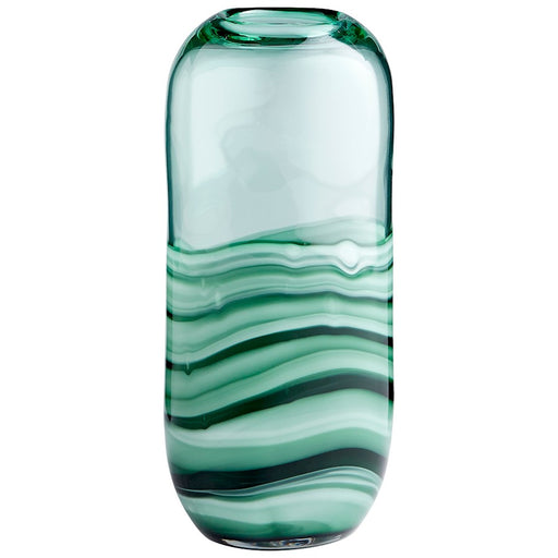 Cyan Design Torrent Vase, Green