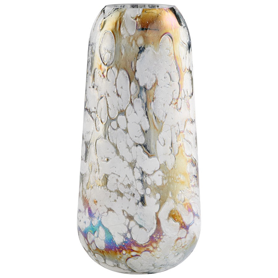 Cyan Design Moonscape Vase, Iridescent