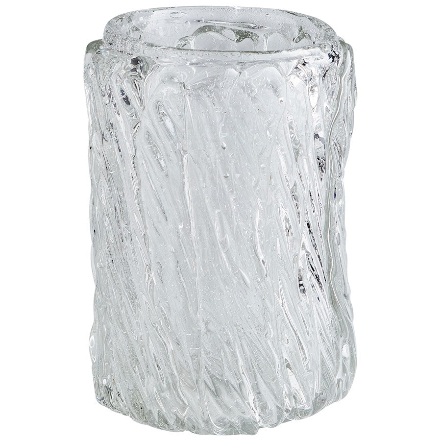 Cyan Design Clearly Thorough Vase, Clear