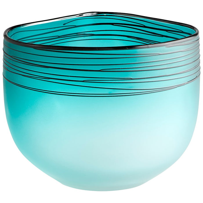 Cyan Design Kapalua Vase, Blue/White