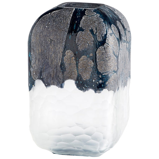 Cyan Design Small Bosco Vase, Blue/White