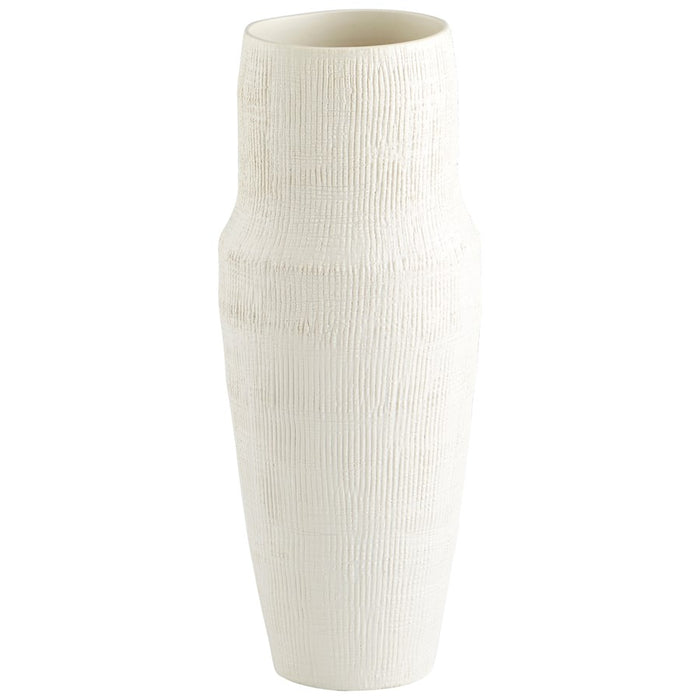 Cyan Design Leela 13" Vase, White