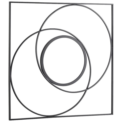 Cyan Design Uberlappen Wall Art, Graphite