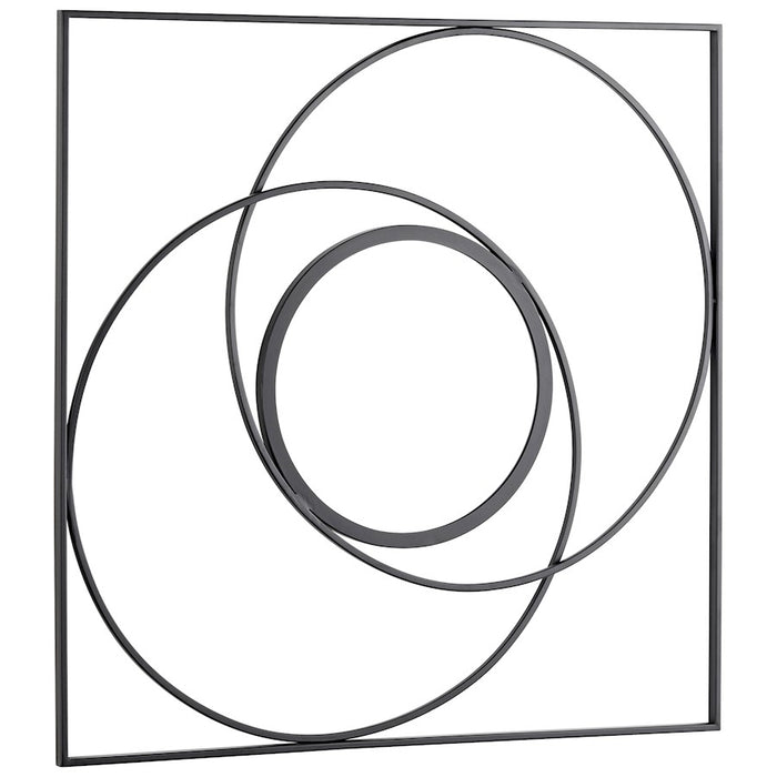 Cyan Design Uberlappen Wall Art, Graphite