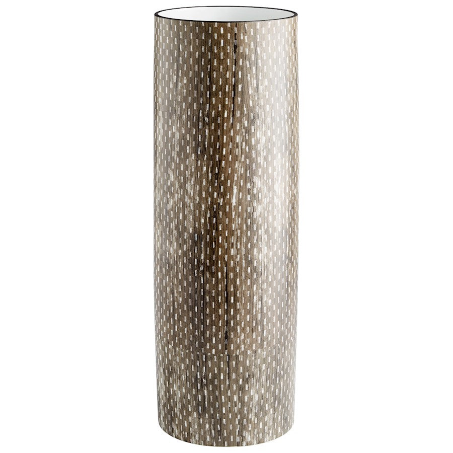 Cyan Design Atacama Vase, Thatched Sienna